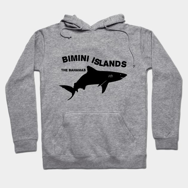 Shark Diving at Bimini Islands - The Bahamas Hoodie by TMBTM